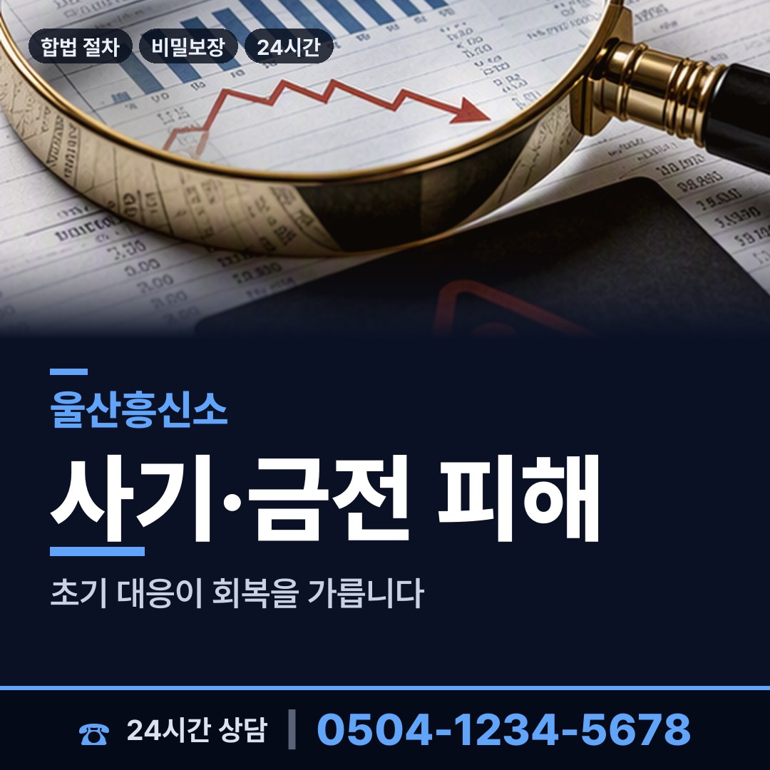울산 전하2동 법인신용조사 상담 안내